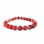 agate botswana orange