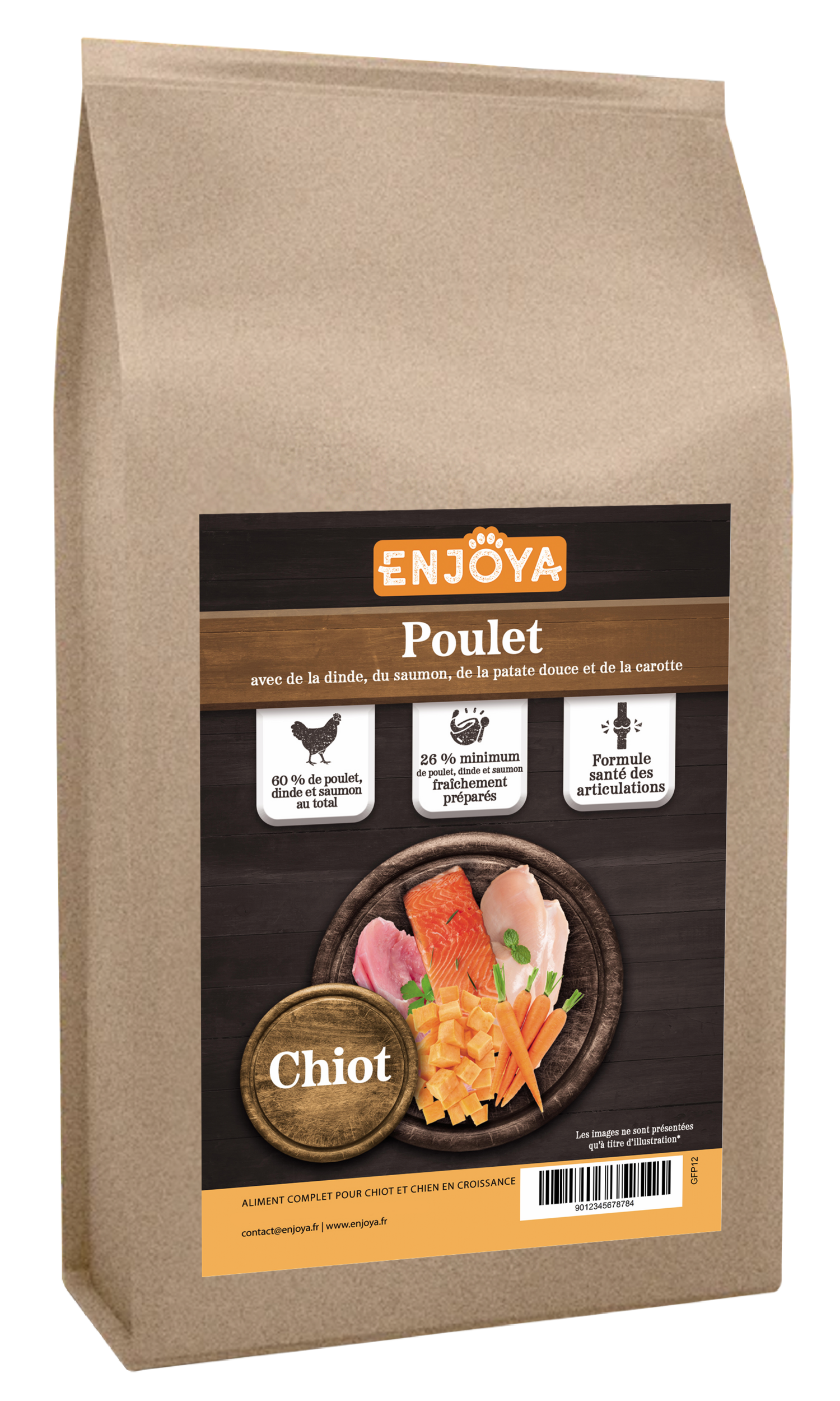 SAC-KRAFT-CHIOT-POULET