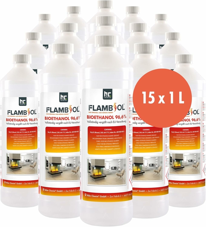 Bioéthanol polyvalent sans odeur Qualité européenne [Nom du produit]