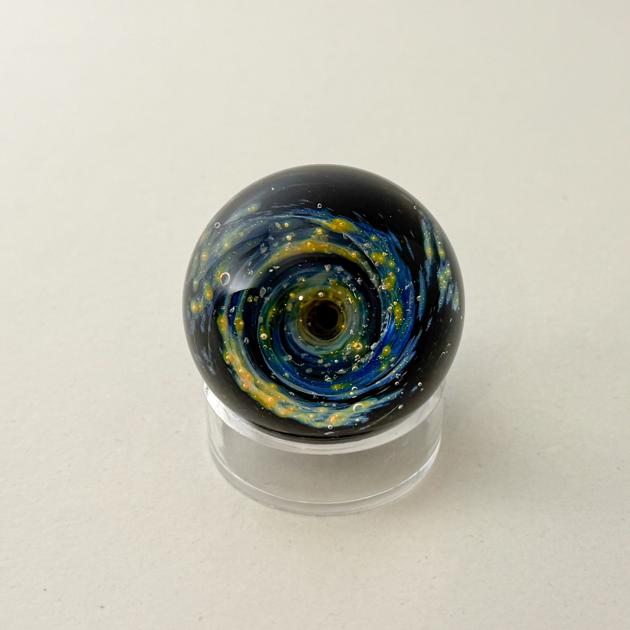 Mini sphère de verre Galaxie