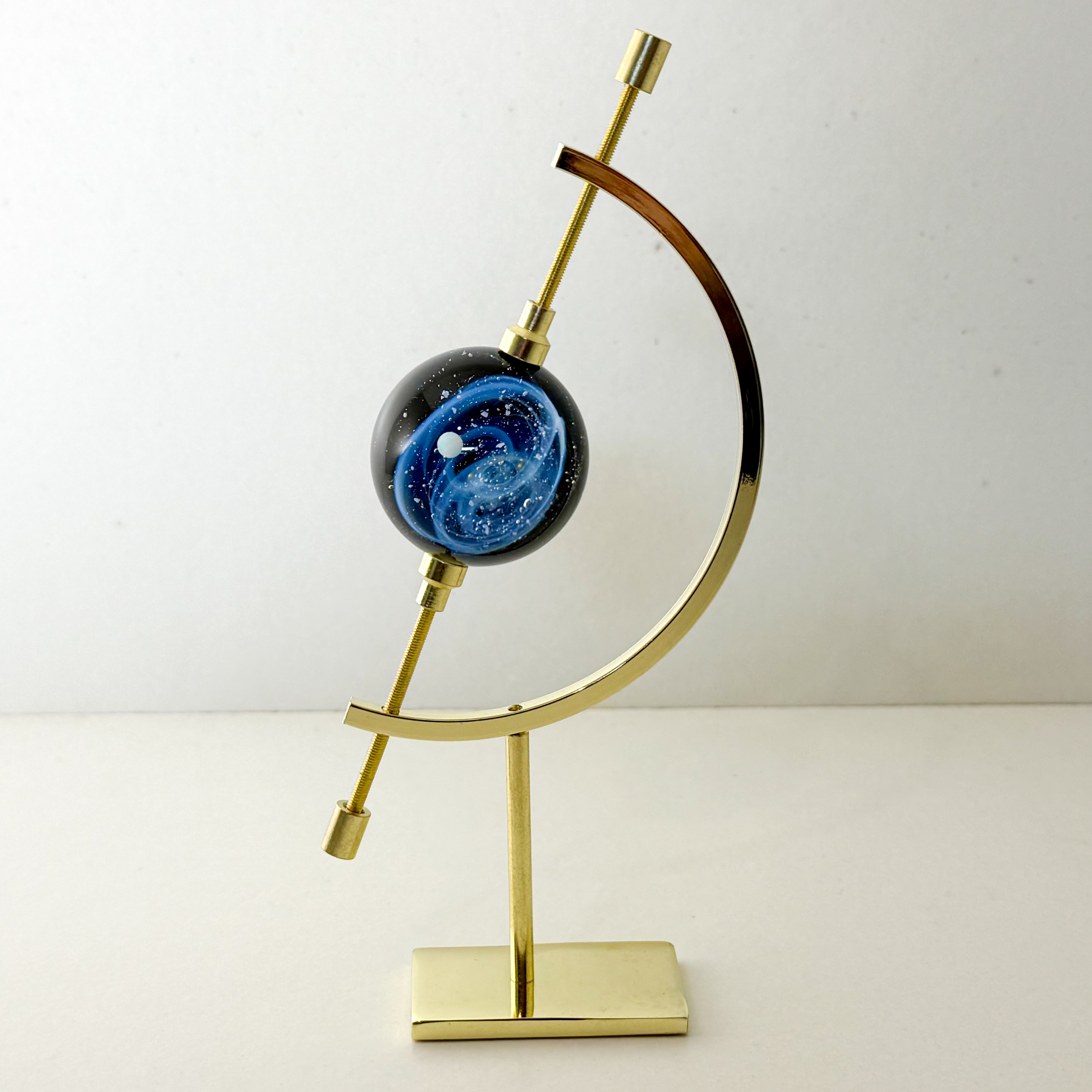 Mini sphère de verre Galaxie