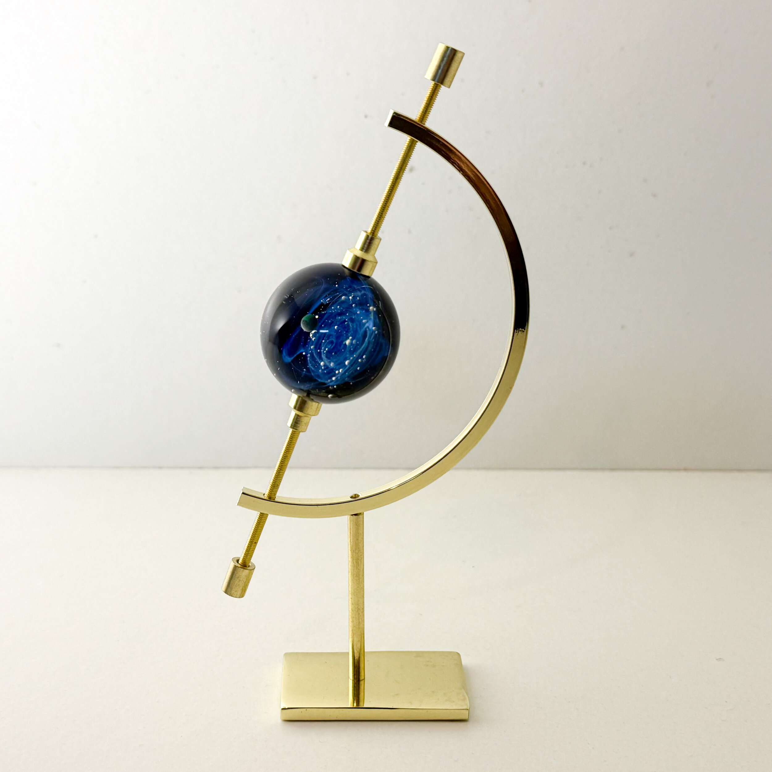 Mini sphère de verre Galaxie
