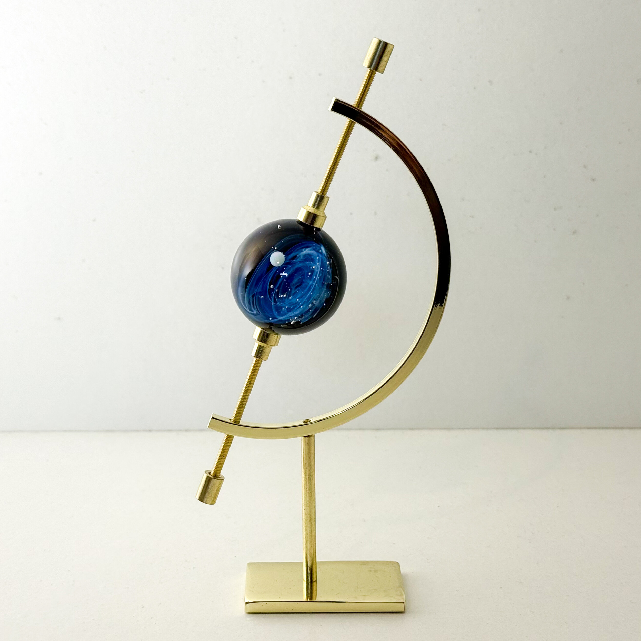 Mini sphère de verre Galaxie