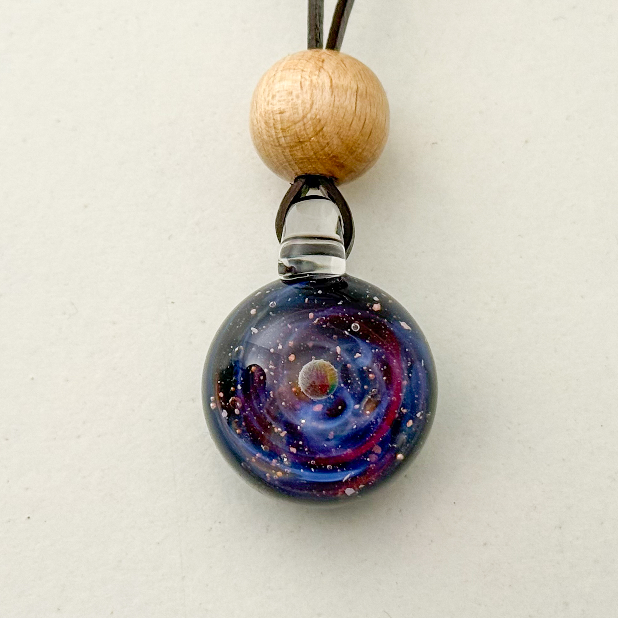 Pendentif Galaxie violet