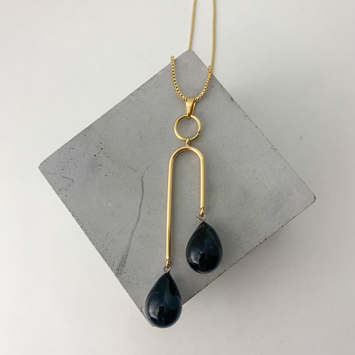 Collier Léa noir