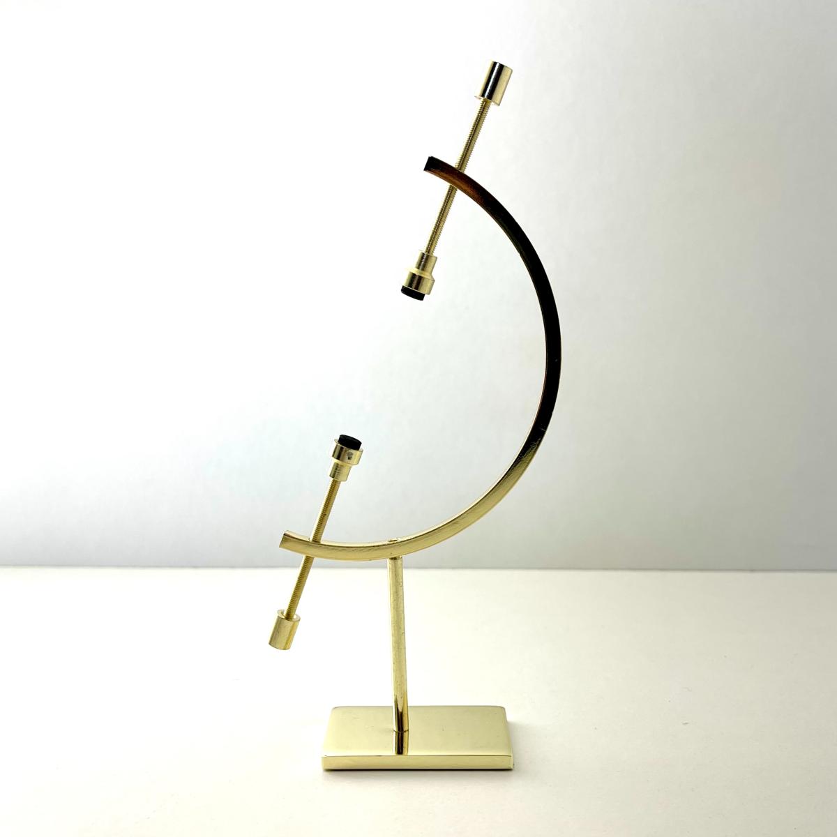 Support Laiton seul pour sphère de verre
