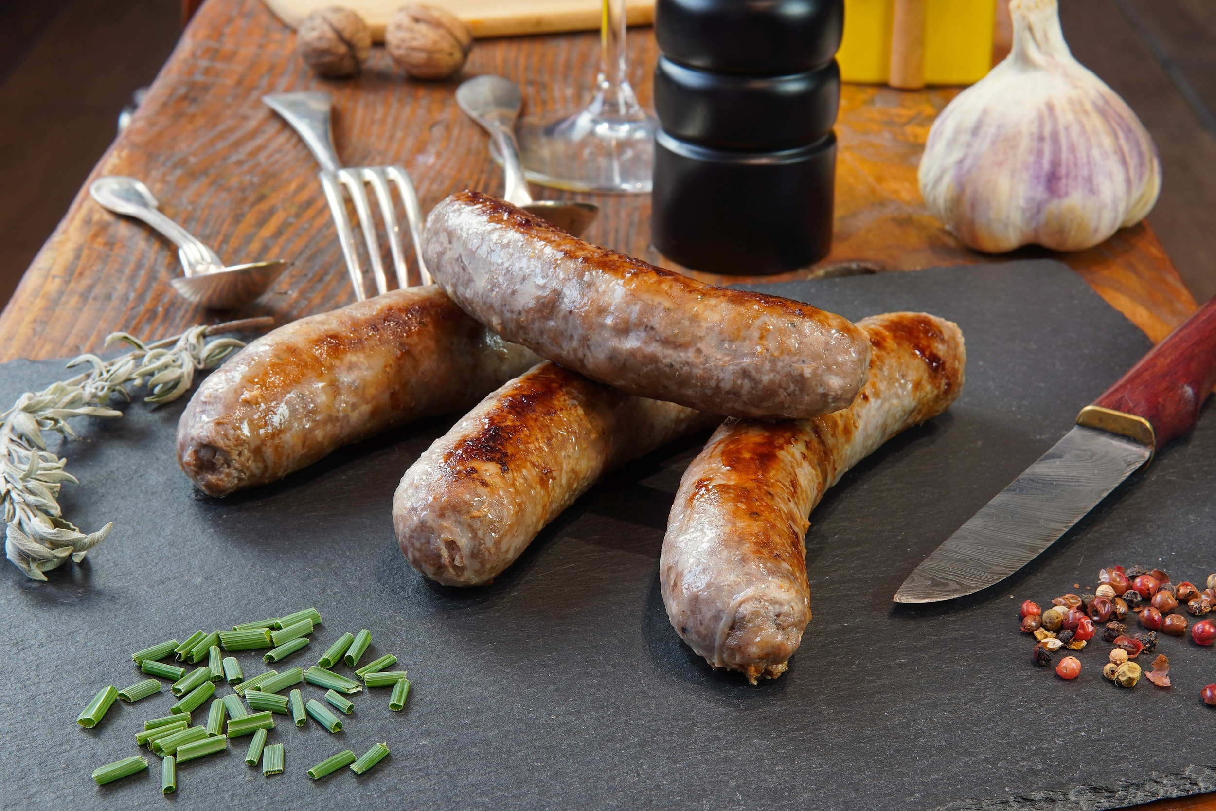 Saucisses  cuites