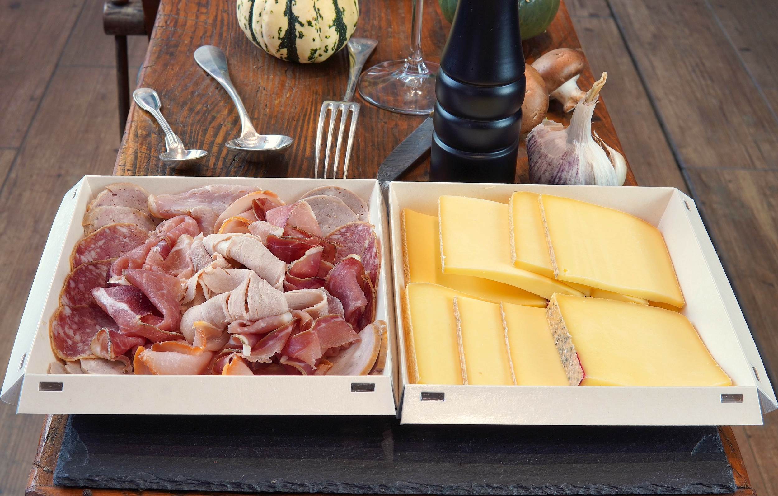 Kit raclette maison Bio (2 personnes)
