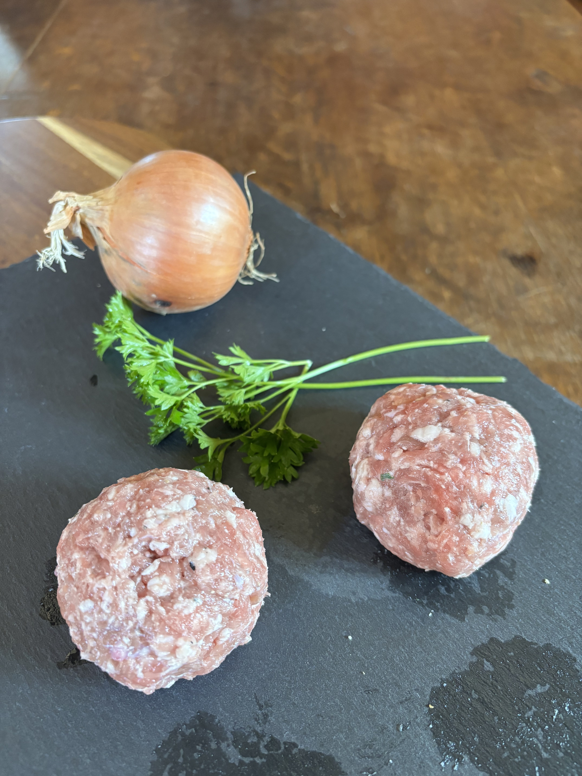 Boulettes nature de porc Bio 240g (2 pièces)