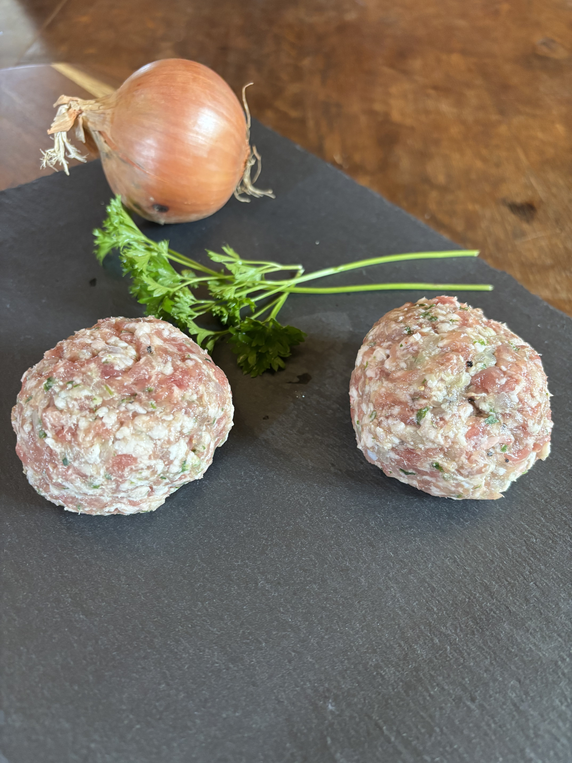 Boulettes épice de porc bio 240g (2 pièces)