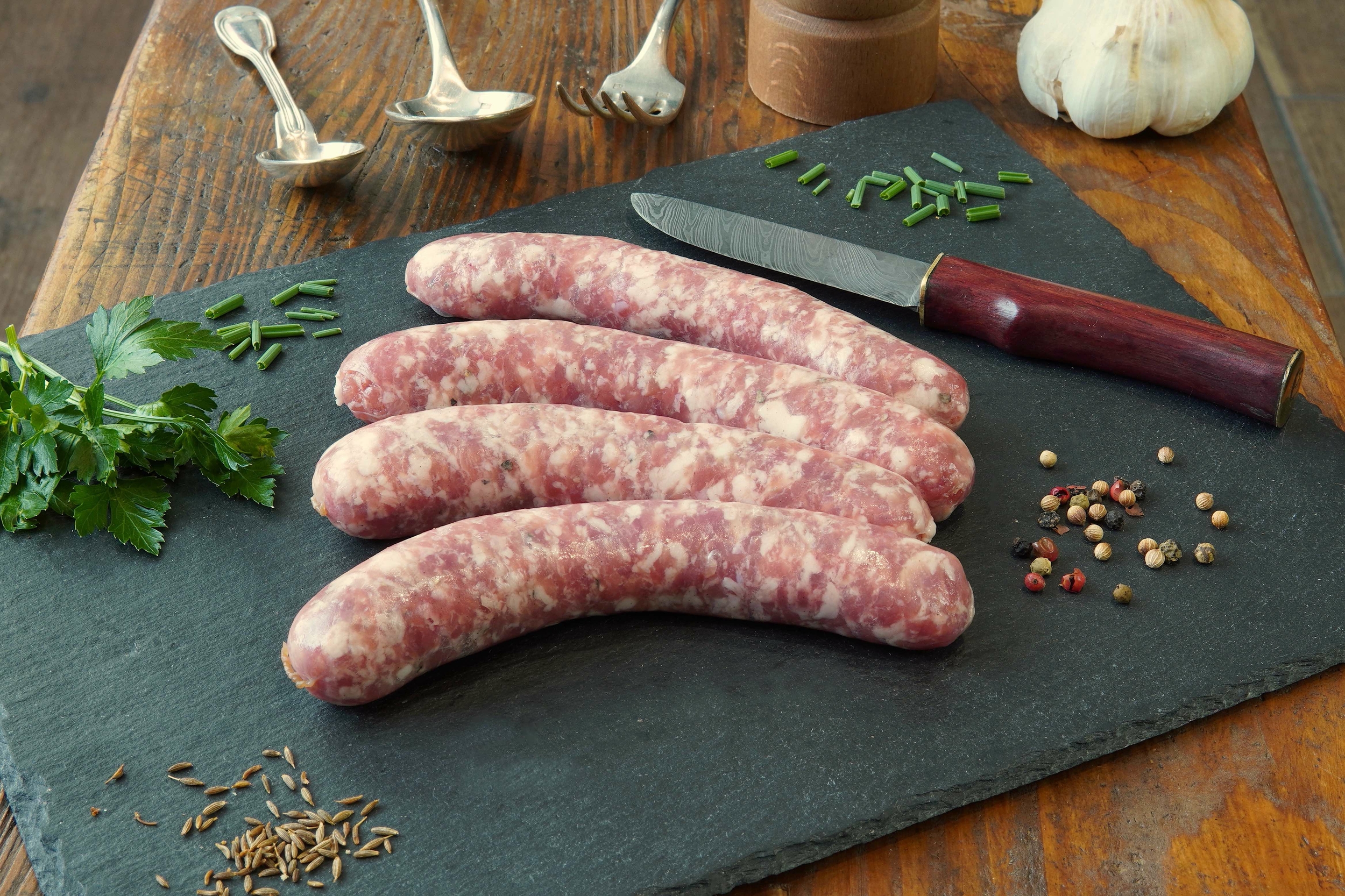 Saucisses aux poivrons Bio 500g (6-7 pièces)