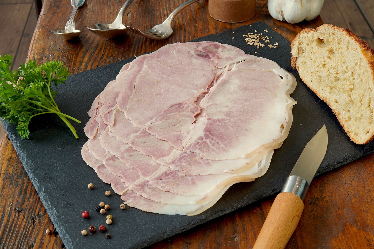 Jambon blanc Bio 250g | Tranches fines et savoureuses