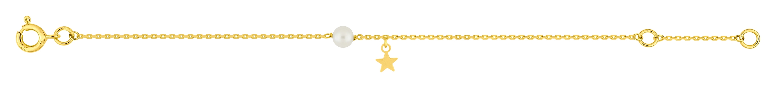 Bracelet & Perle Or 18 Carats