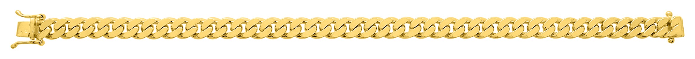 Bracelet Gourmette Or 18 Carats