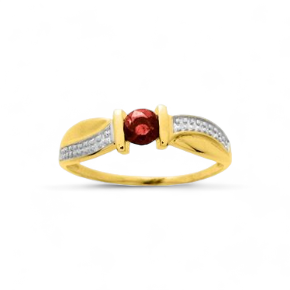 Bague Rubis Or 18 Carats