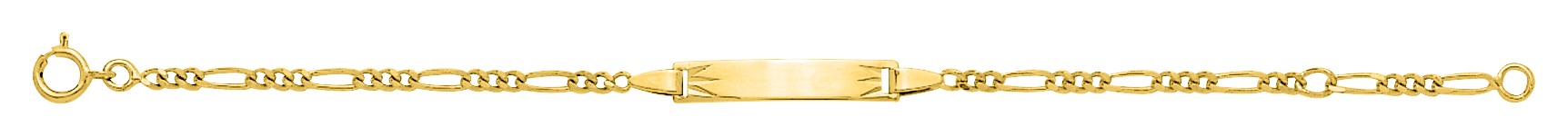 Gourmette bébé Or 18 Carats