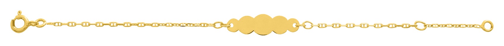 Gourmette bébé Or 18 Carats