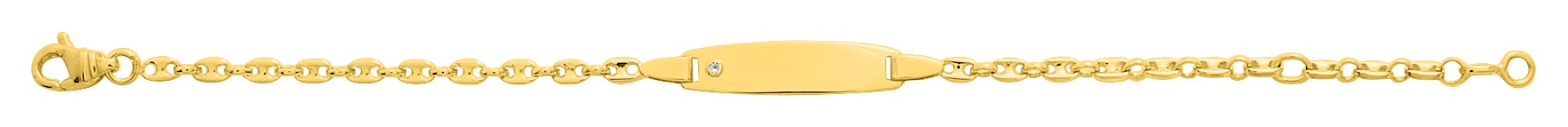 Gourmette bébé Or 18 Carats