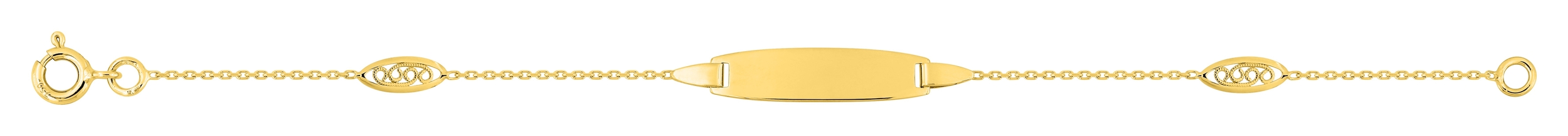 Gourmette bébé Or 18 Carats