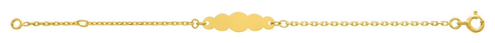 Gourmette bébé Or 18 Carats