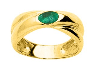 Bague Emeraude Or 18 Carats