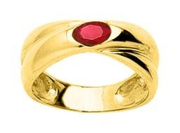 Bague Rubis Or 18 Carats