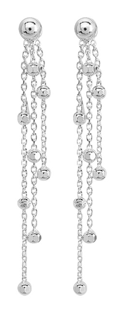 Boucles d\'Oreilles Pendantes Argent