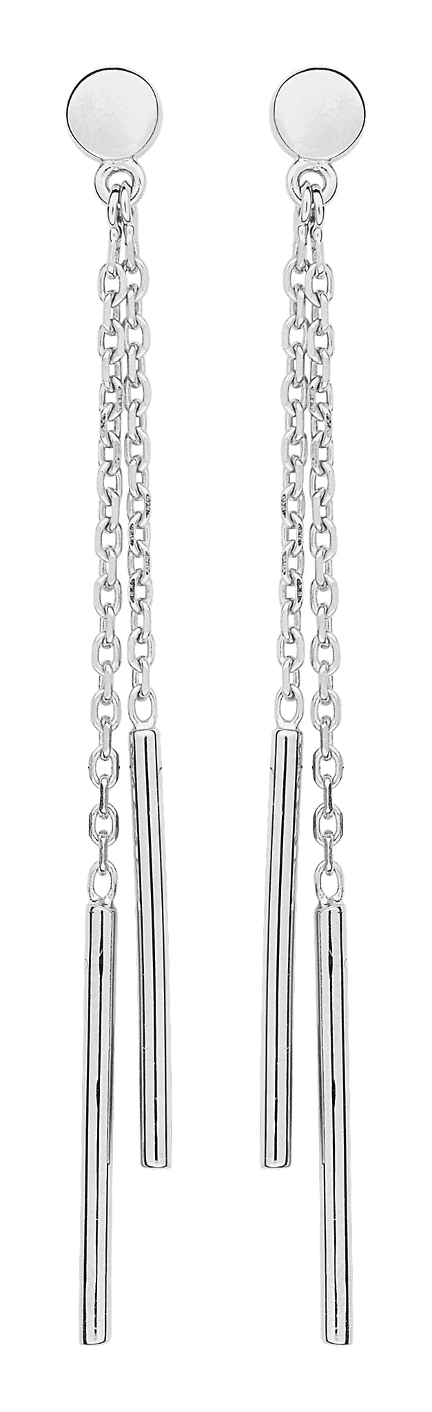 Boucles d\'Oreilles Pendantes Argent