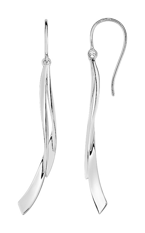 Boucles d\'Oreilles Pendantes Argent