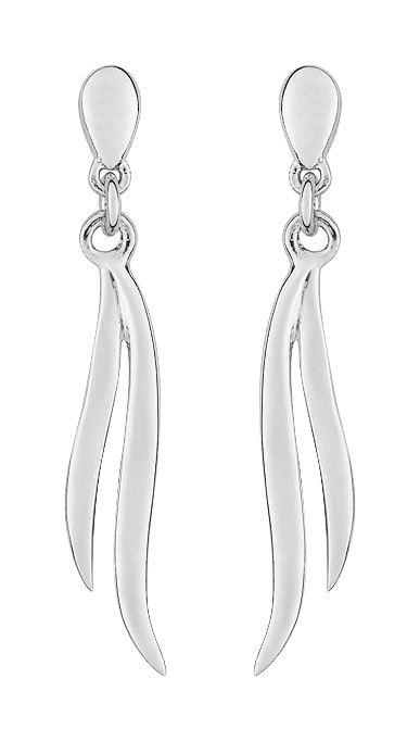 Boucles d\'Oreilles Pendantes Argent