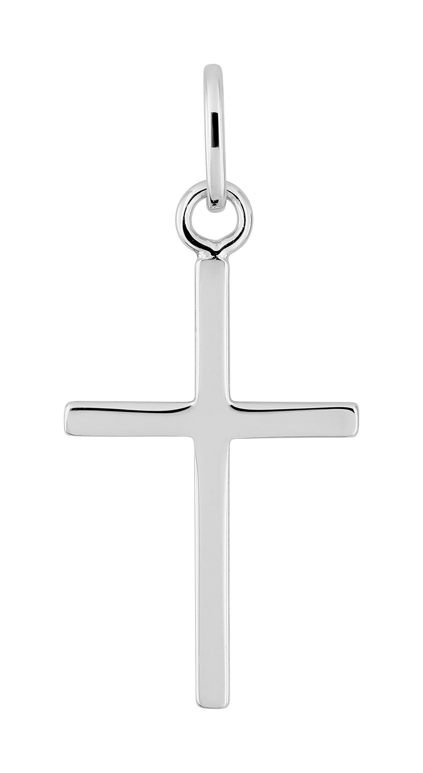 Pendentif Croix en Argent 925/1000 rhodié