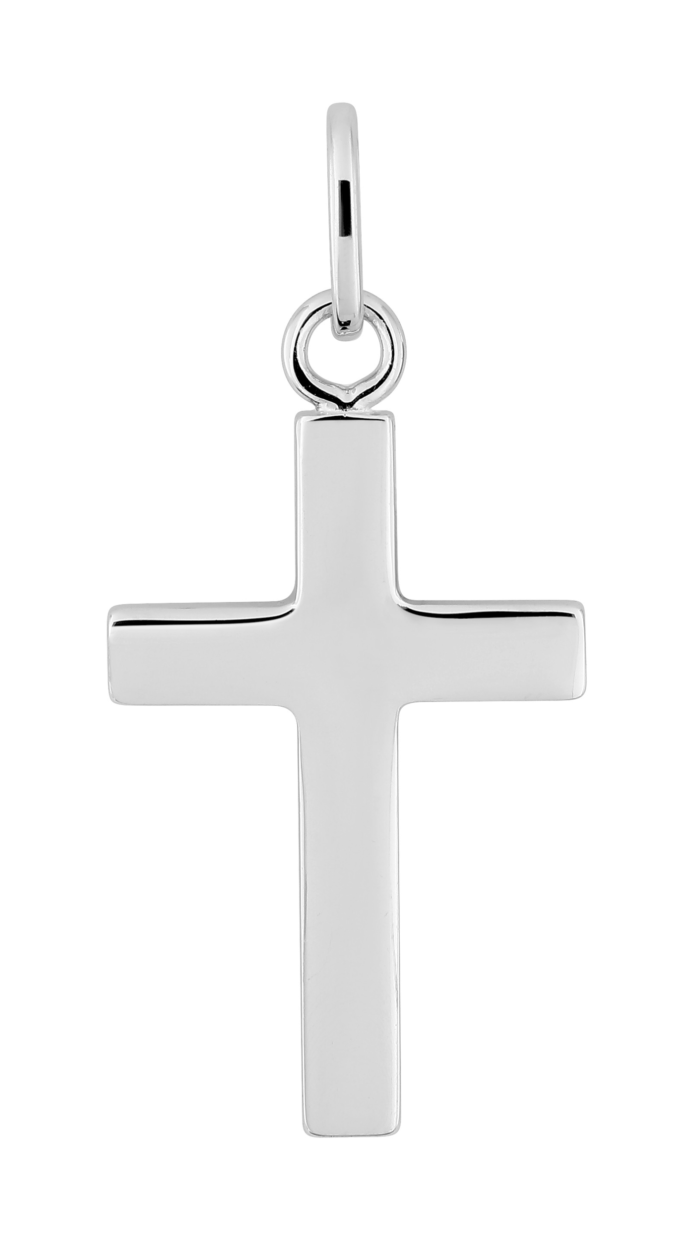 Pendentif Croix en Argent 925/1000 rhodié