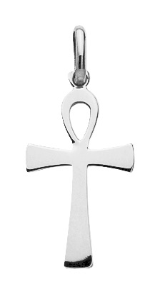 Pendentif Croix en Argent 925/1000 rhodié