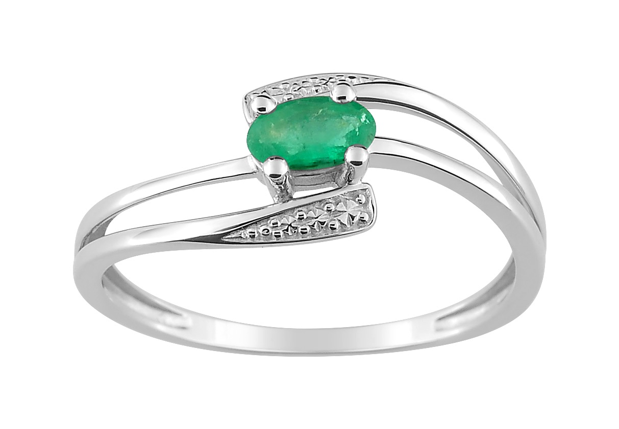 Bague Or 18 Carats – Émeraudes, Rubis, Diamants – 6,91 G – Style Cocktail