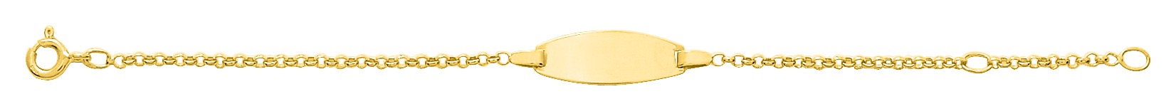 Gourmette bébé Or 18 Carats