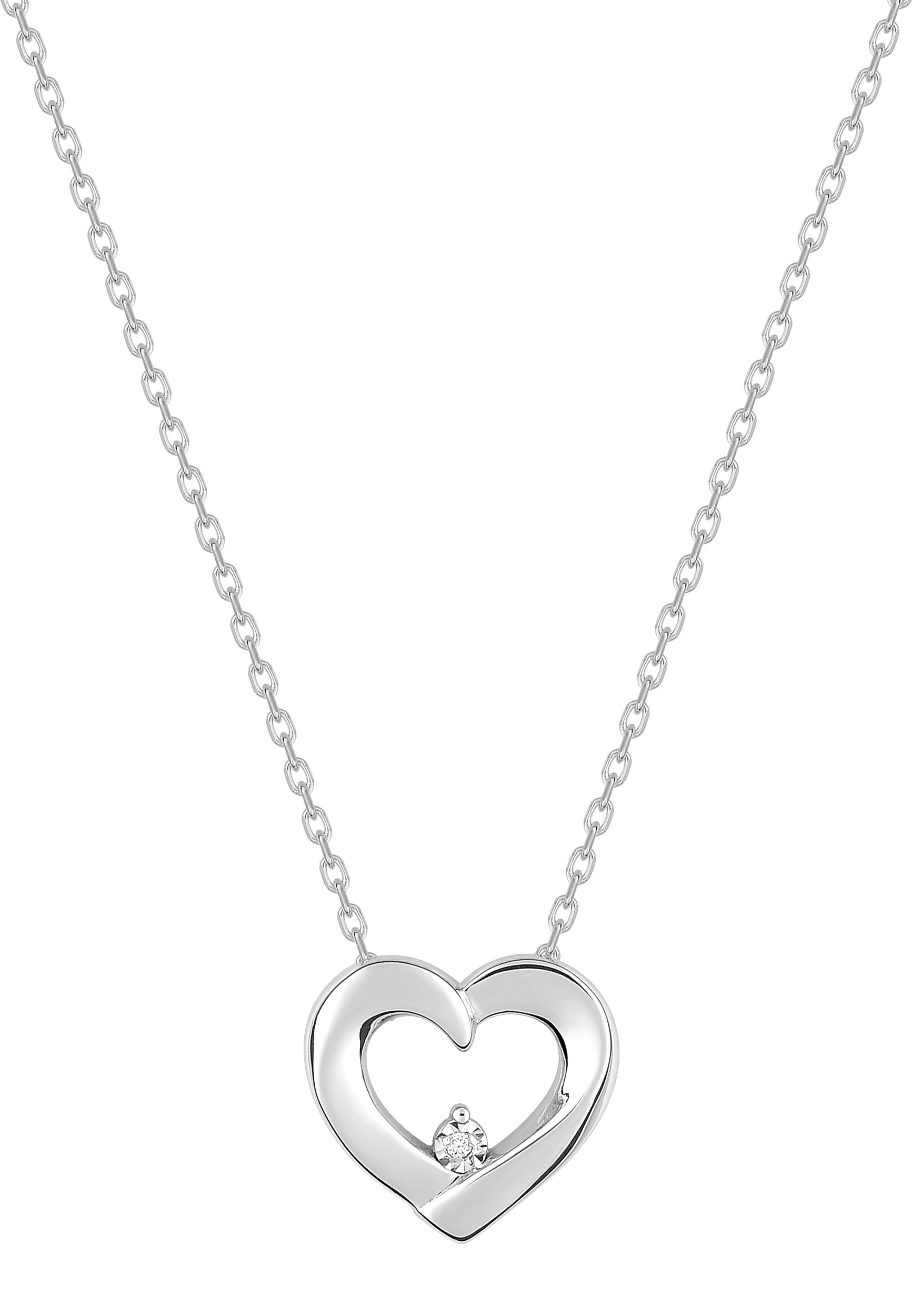 Collier Oxydes de Zirconium & Argent