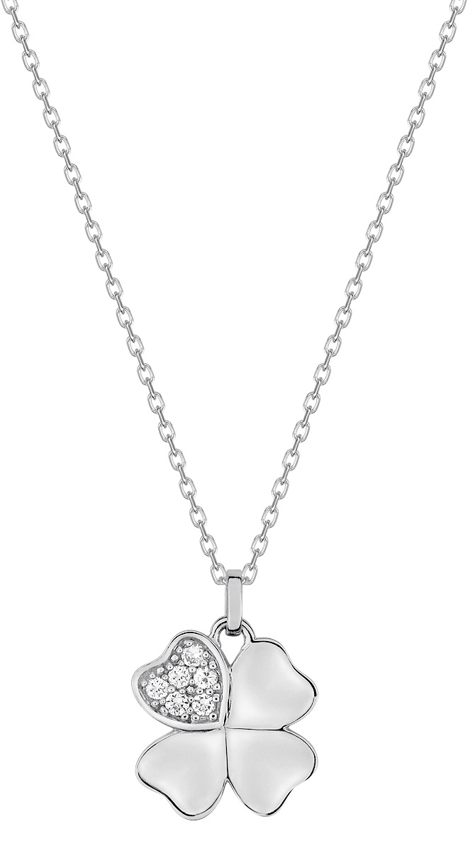 Collier Oxydes de Zirconium & Argent