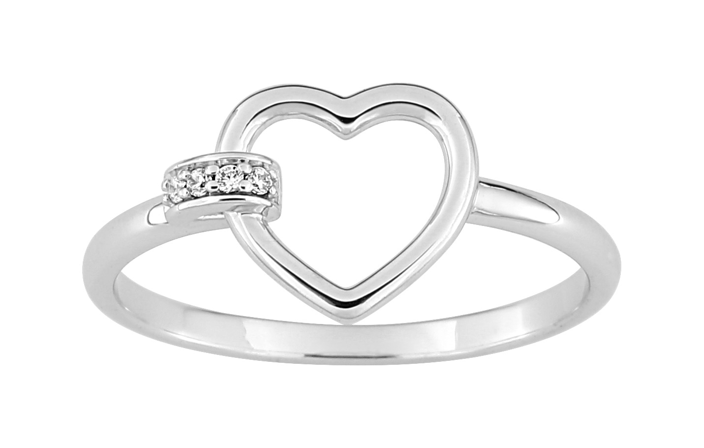 Bague Oxydes de Zirconium Argent 925/1000