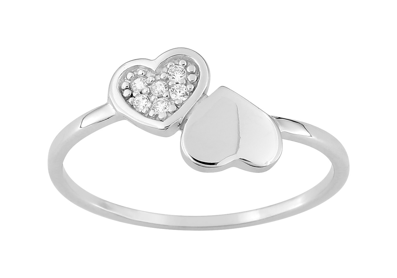 Bague Oxydes de Zirconium Argent 925/1000