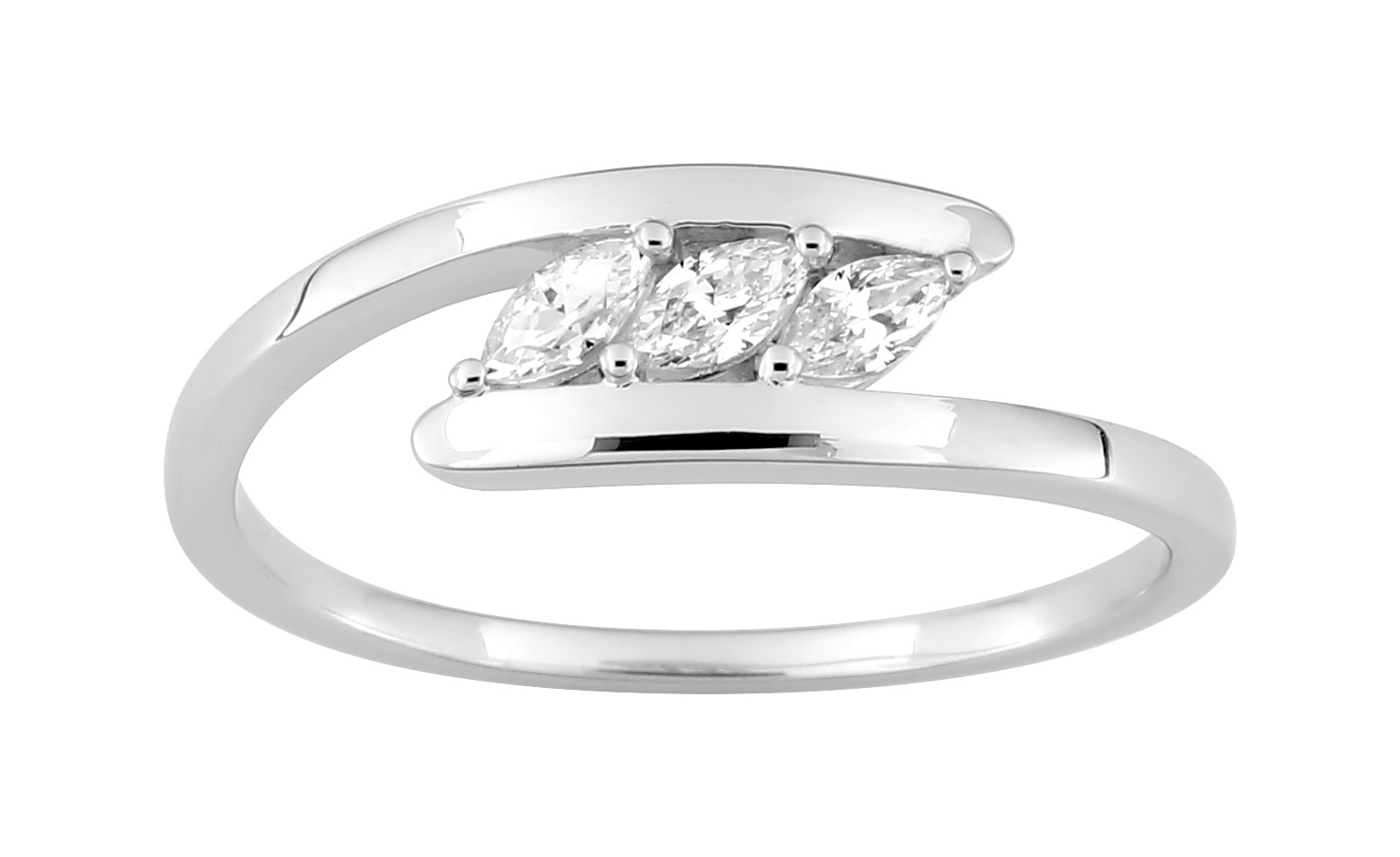 Bague Oxydes de Zirconium Argent 925/1000