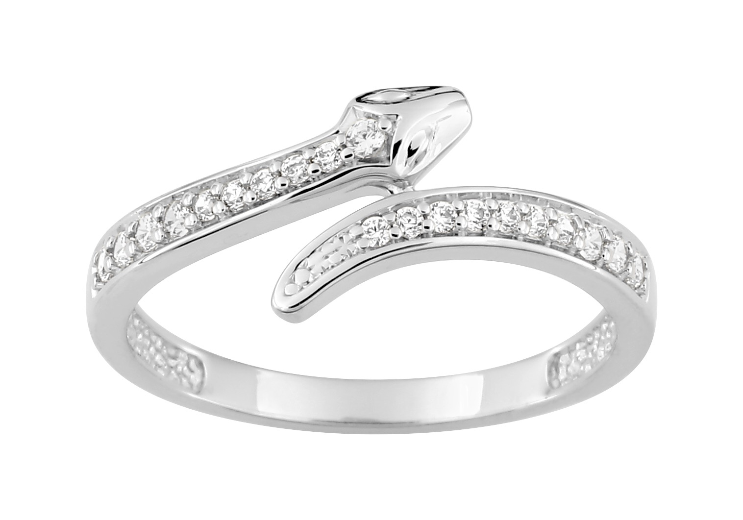 Bague Oxydes de Zirconium Argent 925/1000
