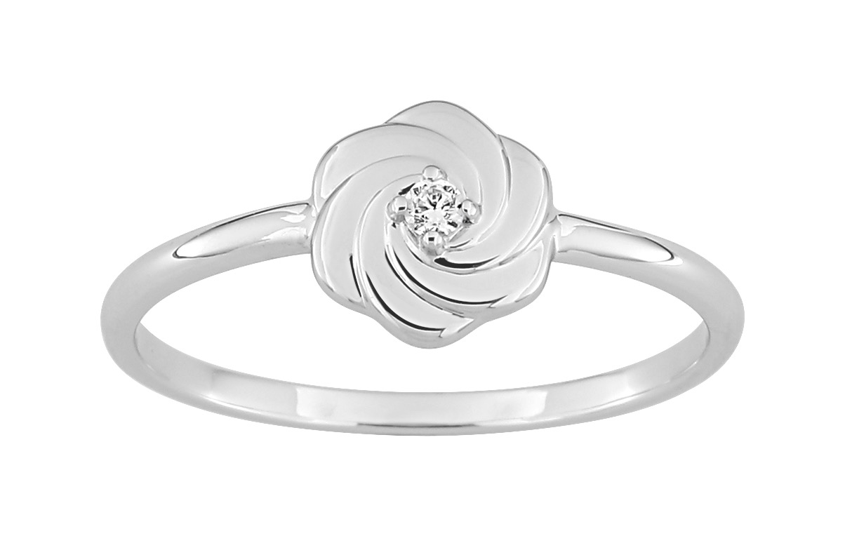 Bague Oxydes de Zirconium Argent 925/1000