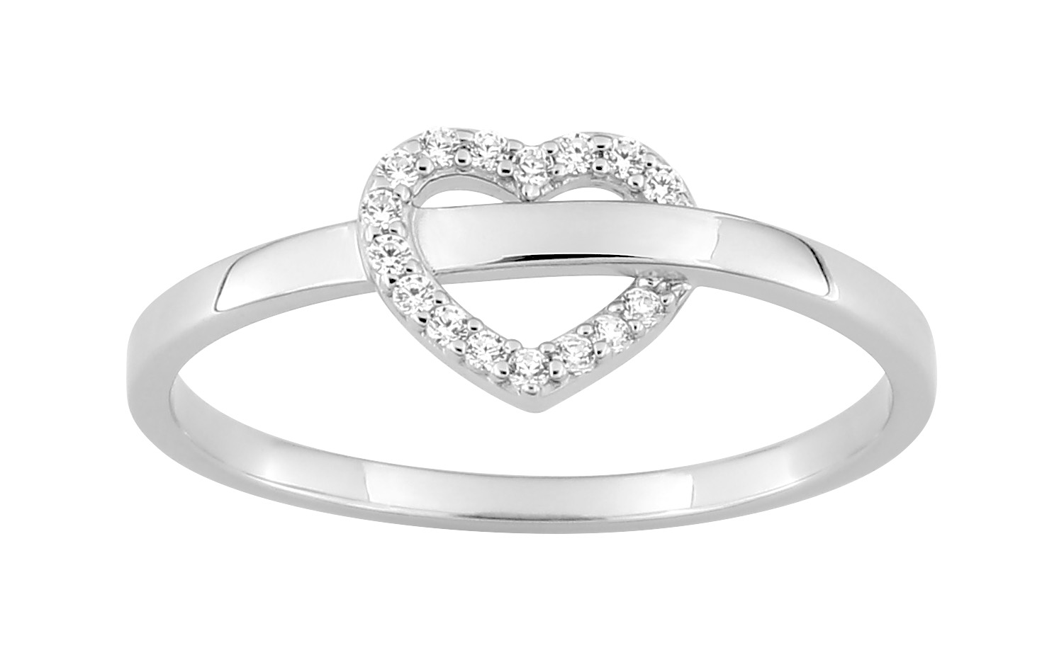 Bague Oxydes de Zirconium Argent 925/1000