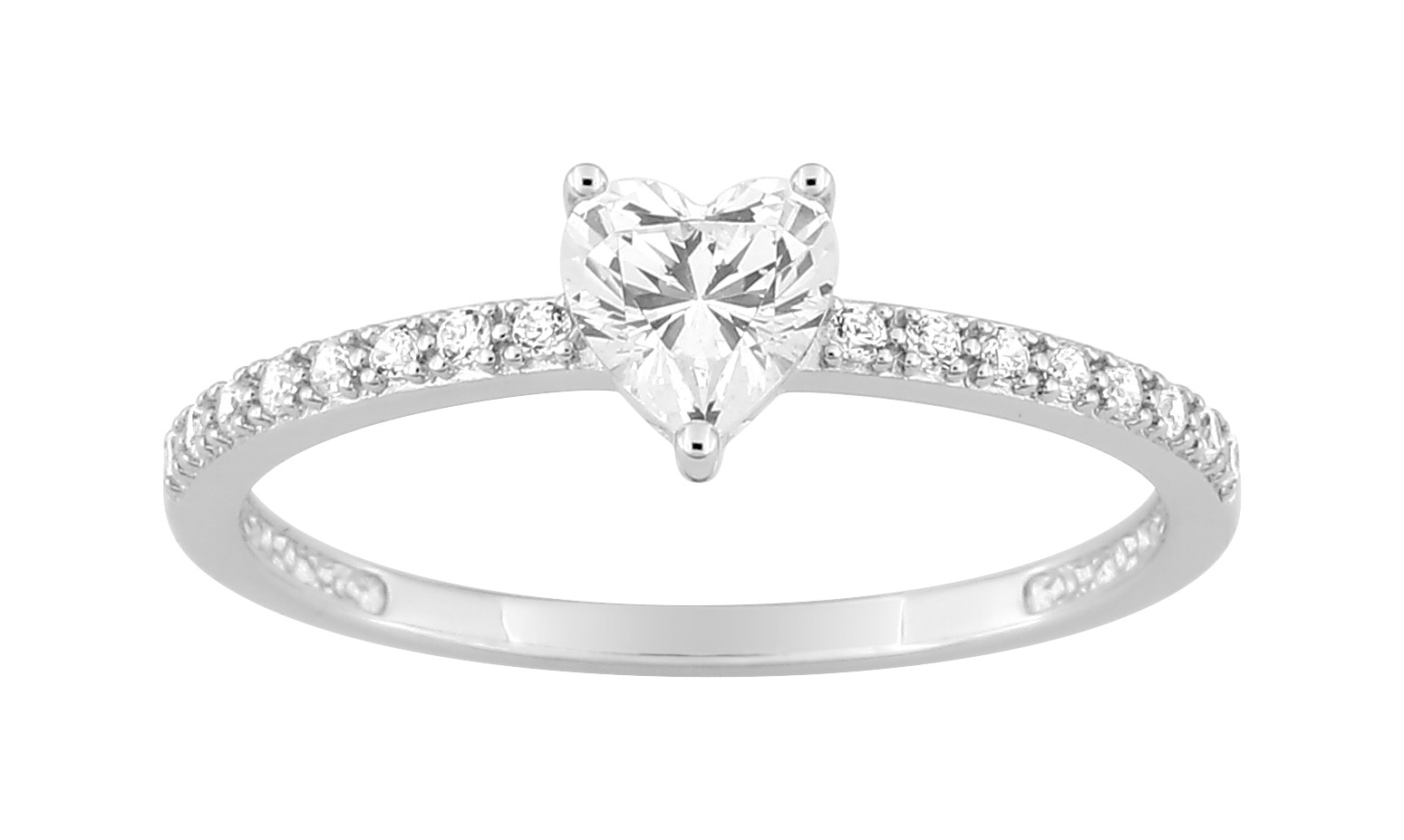 Bague Oxydes de Zirconium Argent 925/1000