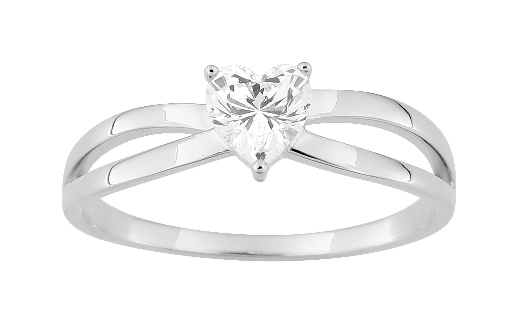 Bague Oxydes de Zirconium Argent 925/1000