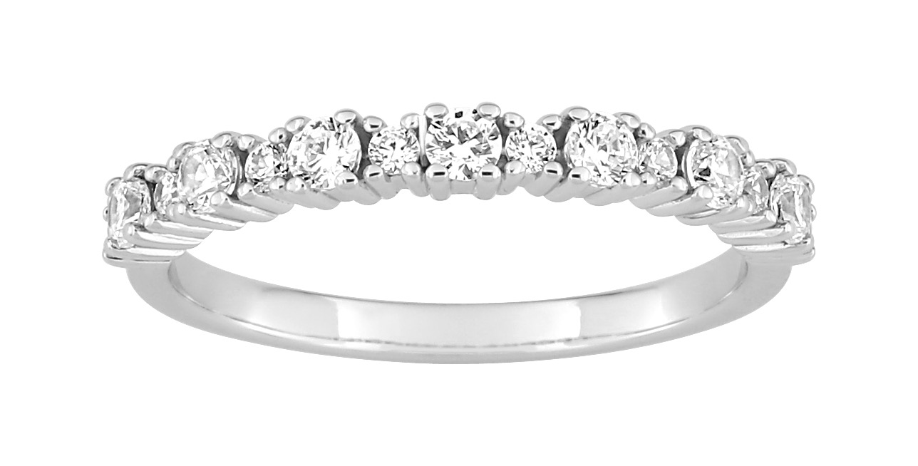 Bague Oxydes de Zirconium Argent 925/1000