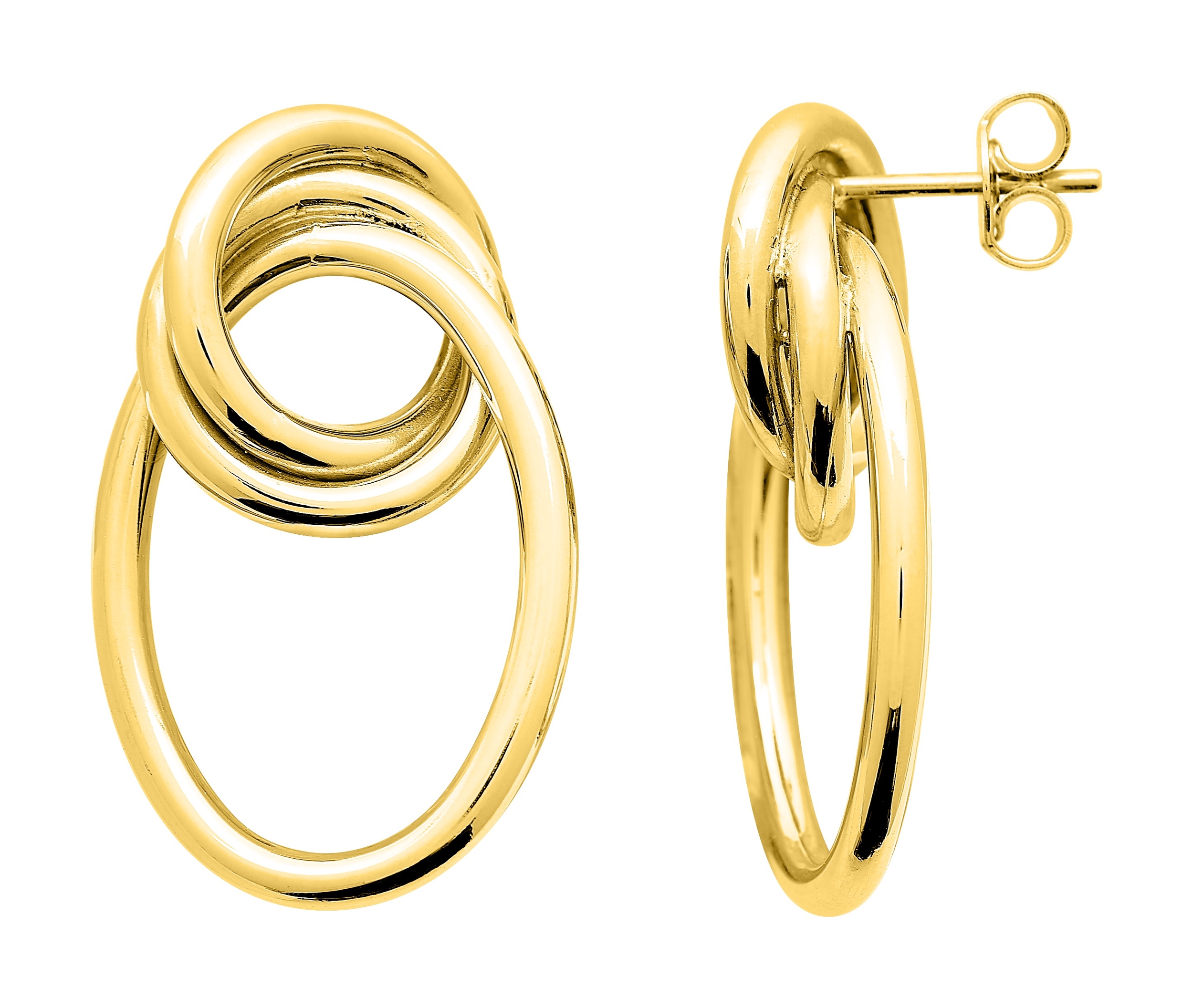 Boucles d\'oreilles Or 18 Carats