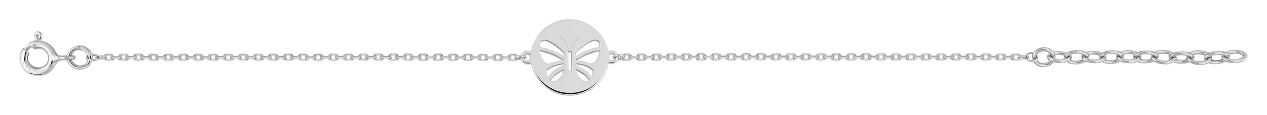 Bracelet en Argent & Rhodium