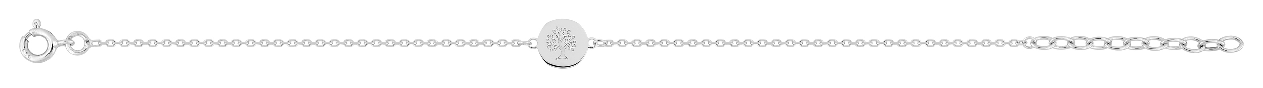 Bracelet en Argent & Rhodium