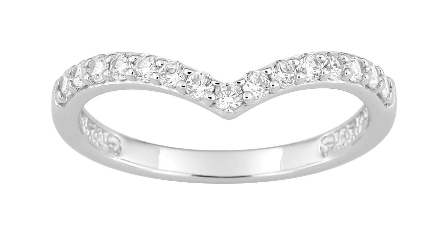 Bague Oxydes de Zirconium Argent 925/1000